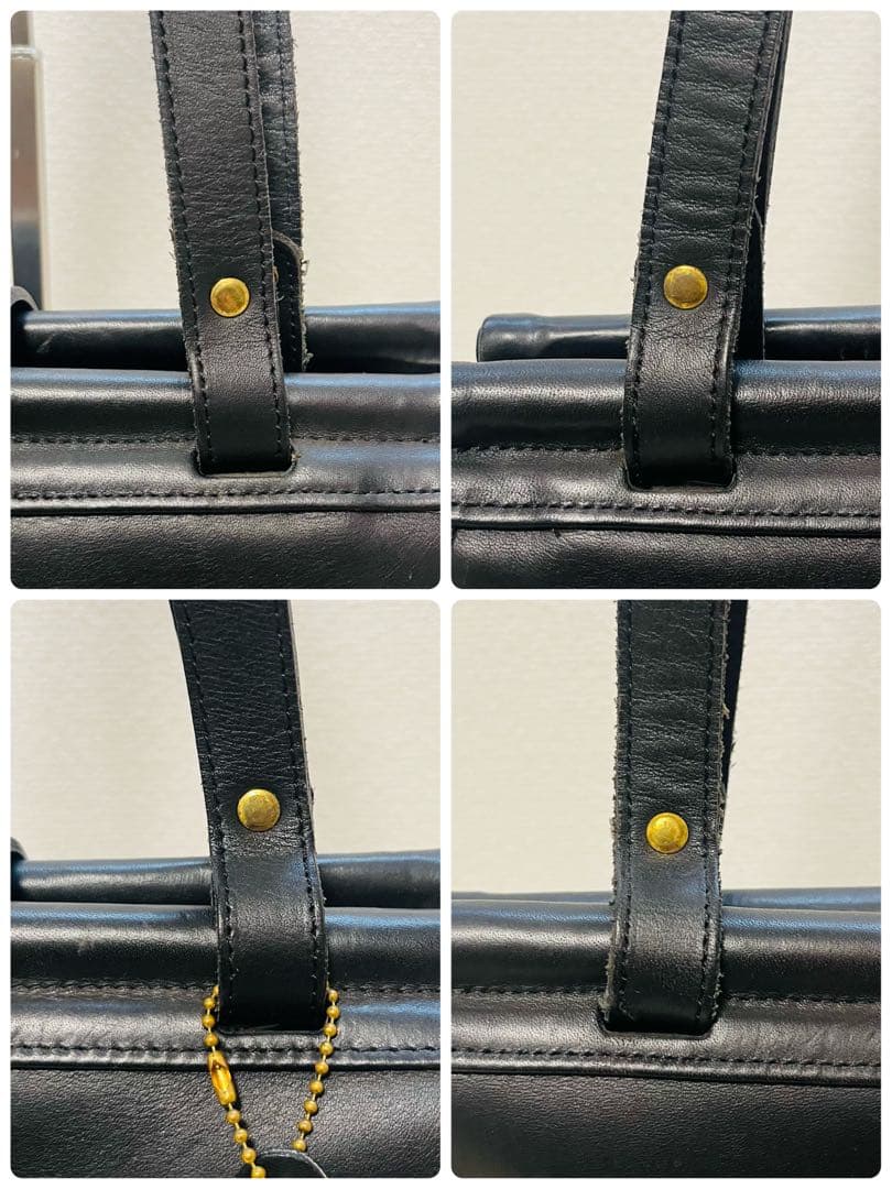 【激レア】OLD COACH USA製 ウィリスバッグ ブラック 肩掛け