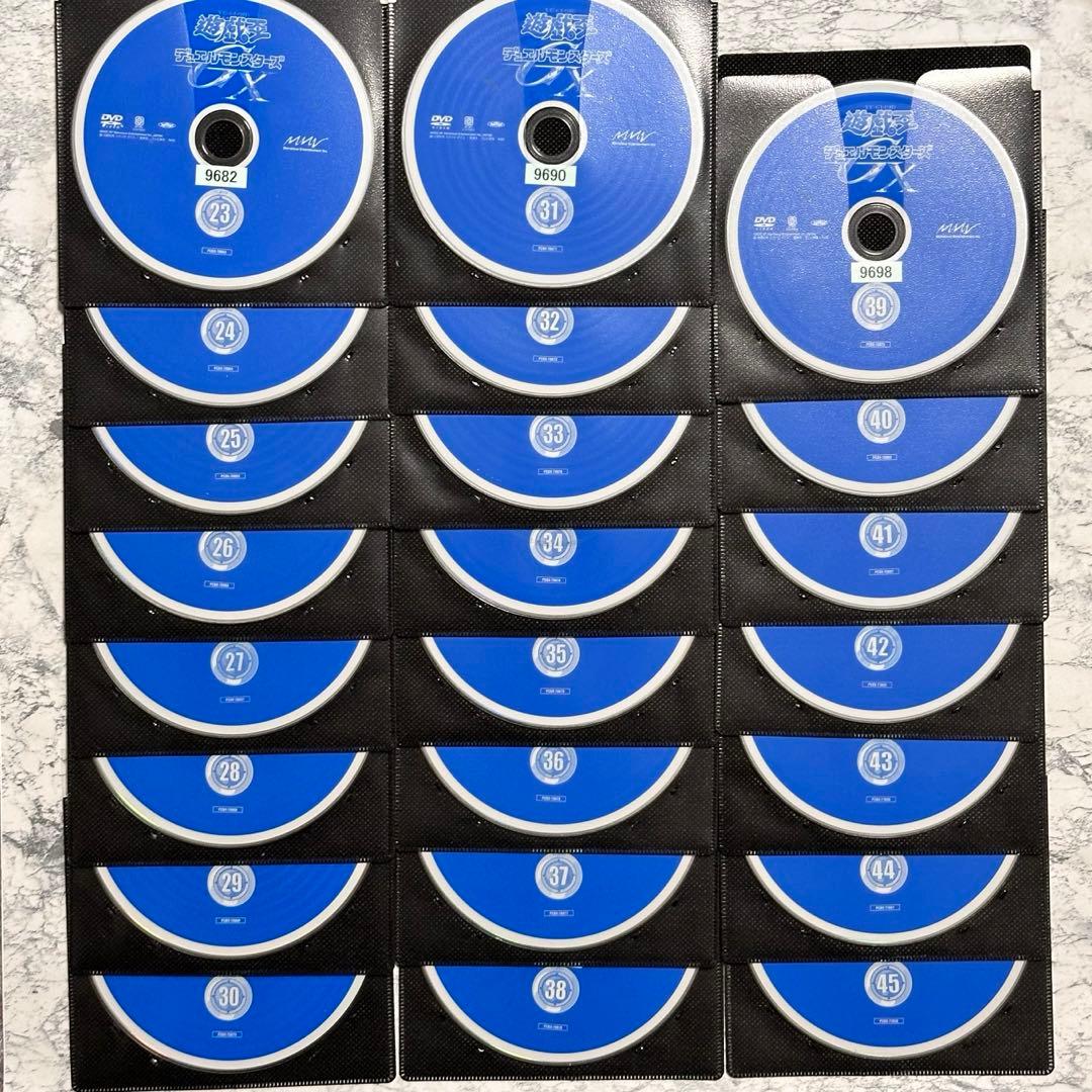 遊戯王デュエルモンスターズGX 全45巻 DVD レンタルアップ