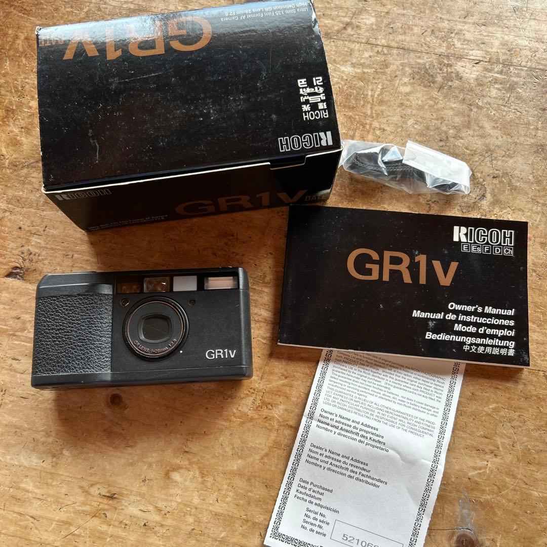 Ricoh GR1v DATE コンパクトカメラ