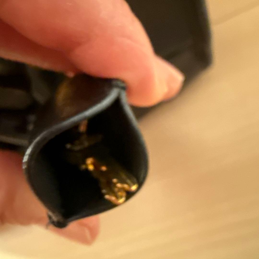 ロエベ アマソナ23 レザー ハンドバッグ ブラック