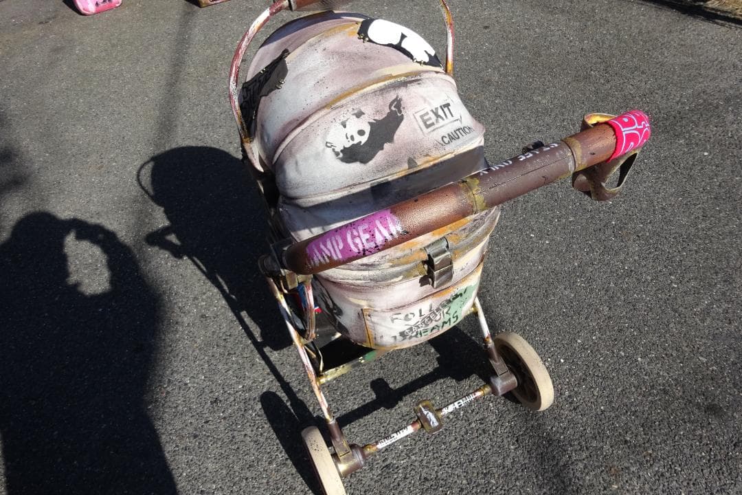 ペットカート バギー 分離型 3WAY ダメージスタイル 1点もの