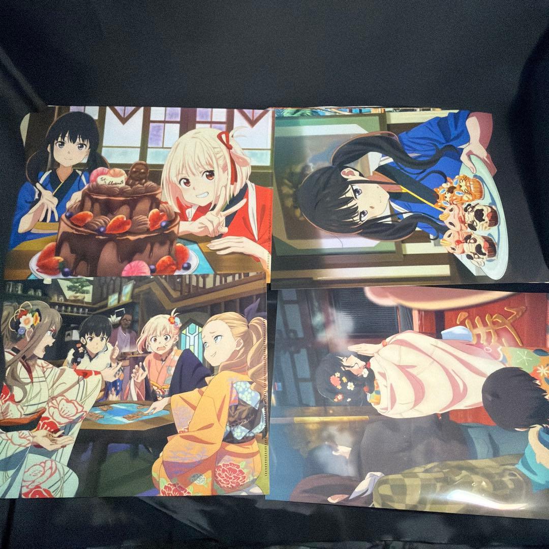 28枚セット　喫茶リコリコ ショートムービー　リコリスコイル　クリアファイル等