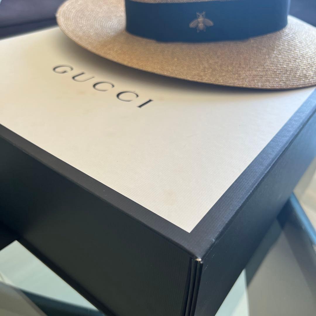 GUCCIカンカン帽子美品