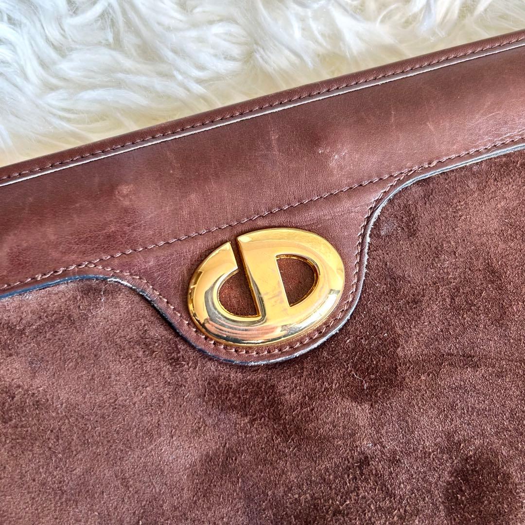 クリスチャンディオール Christian Dior クラッチ スウェード