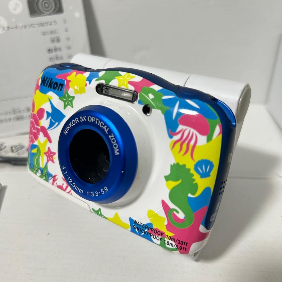 【限定カラー】Nikon COOLPIX W100 Marin 防水機能