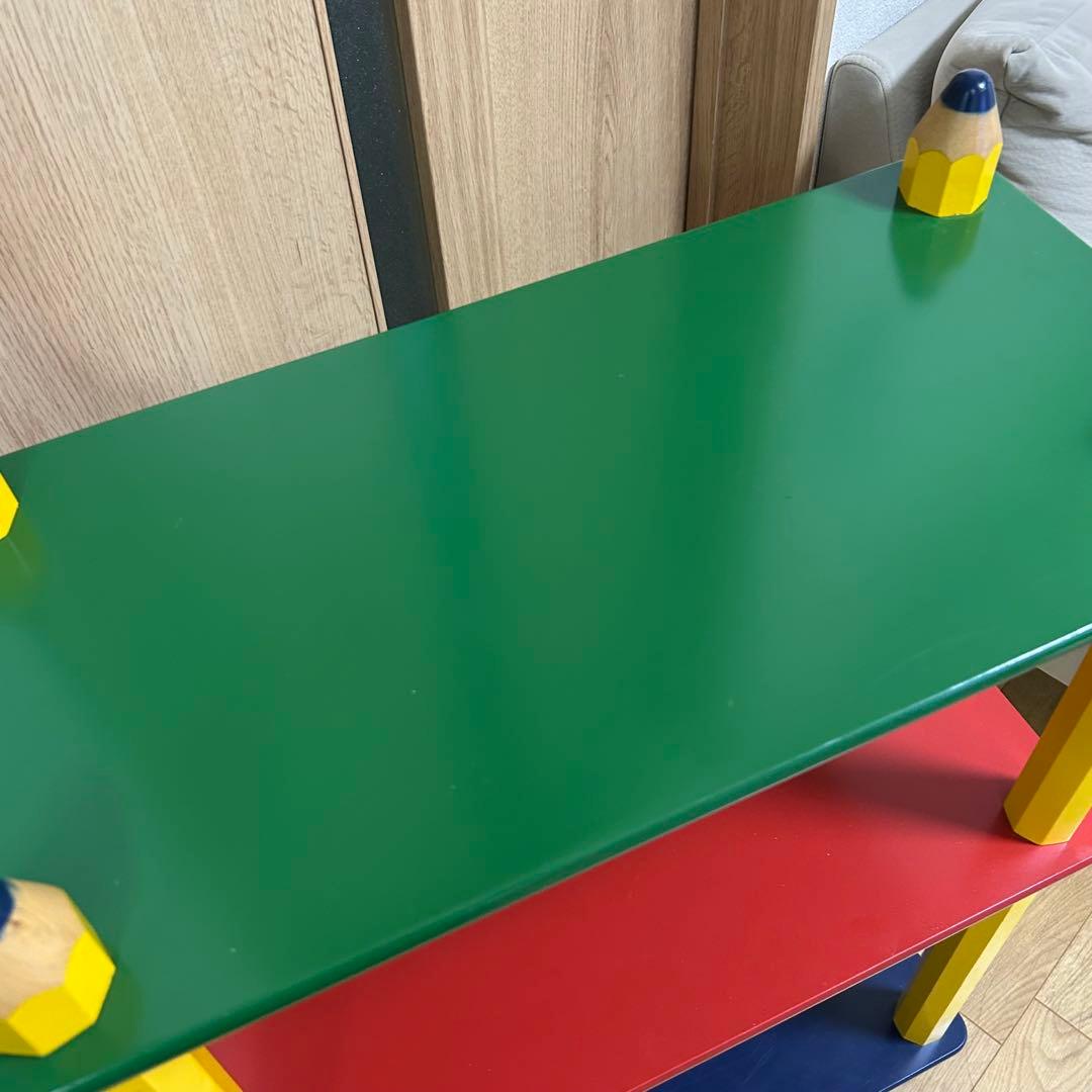 ピエール・サラ風　ペンシルシェルフ　2個セット　鉛筆　子供部屋　キッズスペース
