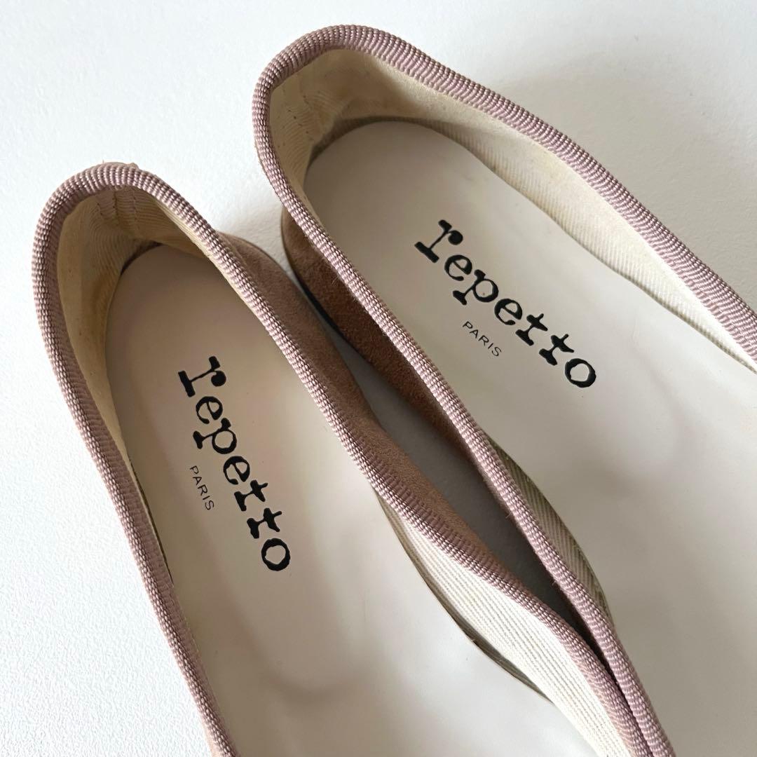 【Sale】repetto バレエシューズ スエード レペット36.5