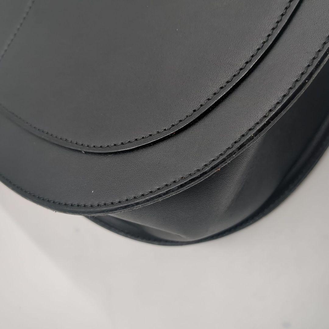 極美品 SOMES ソメス サドルバッグ ショルダーバッグ 金具 レザー