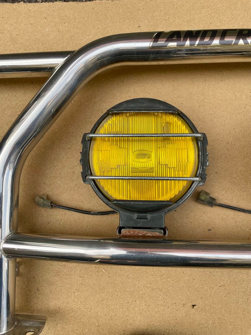 た*も様 トヨタ純正 ランドクルーザー70グリルガード　バンパーガード