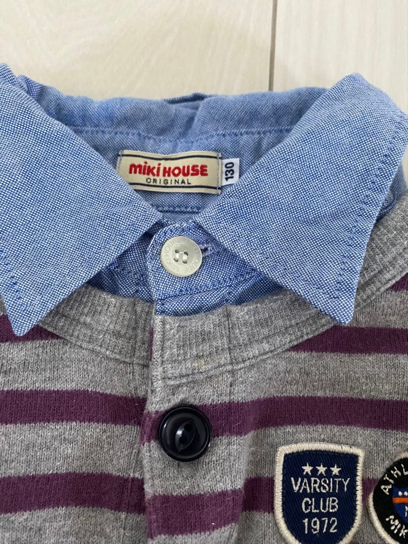 ⭐︎美品⭐︎ ミキハウス ダブルビー　130センチ　ロンT5点セット