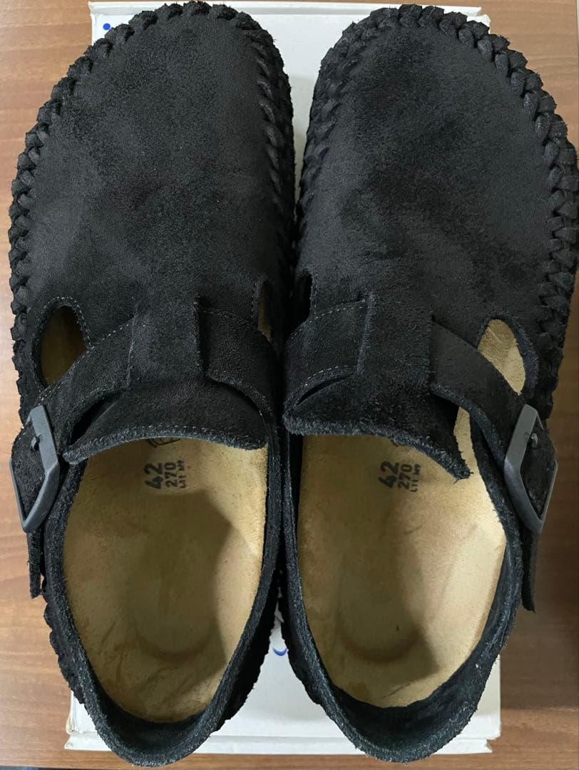 KITH × BIRKENSTOCK Braided London Black