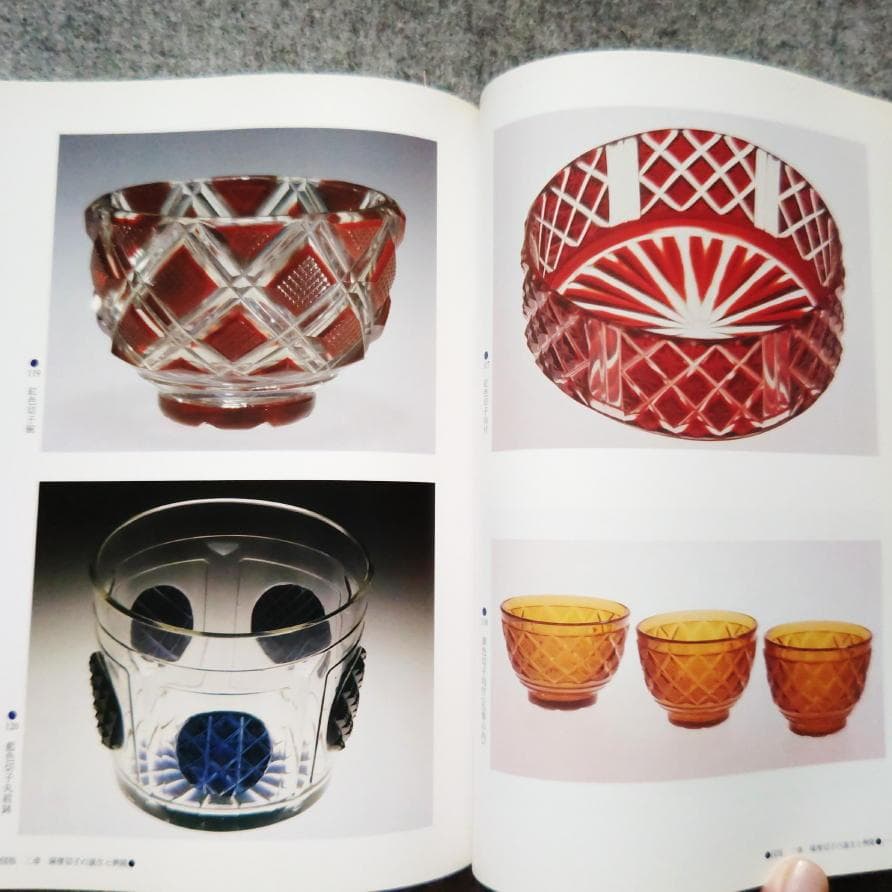 ◆古本◆黎明館企画特別展 - 薩摩切子◆鹿児島県歴史資料センター◆カットガラス