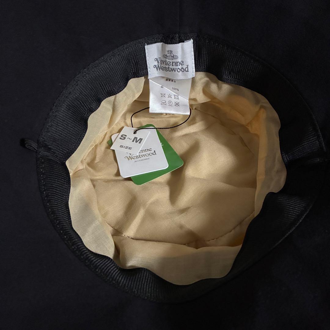 新品タグ付き】Vivienne Westwood バケットハット オーブ刺繍