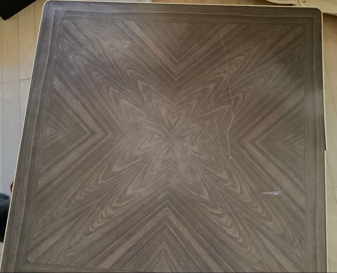 昭和レトロ やぐらこたつ リバーシブル天板 動作確認済み　大和電気