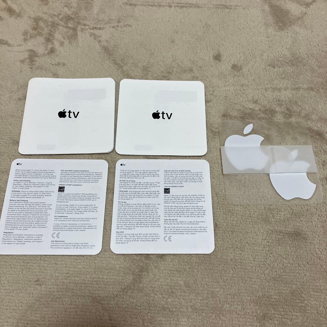 箱付き 海外版 Apple TV 4K（第2世代） 32GB A2169