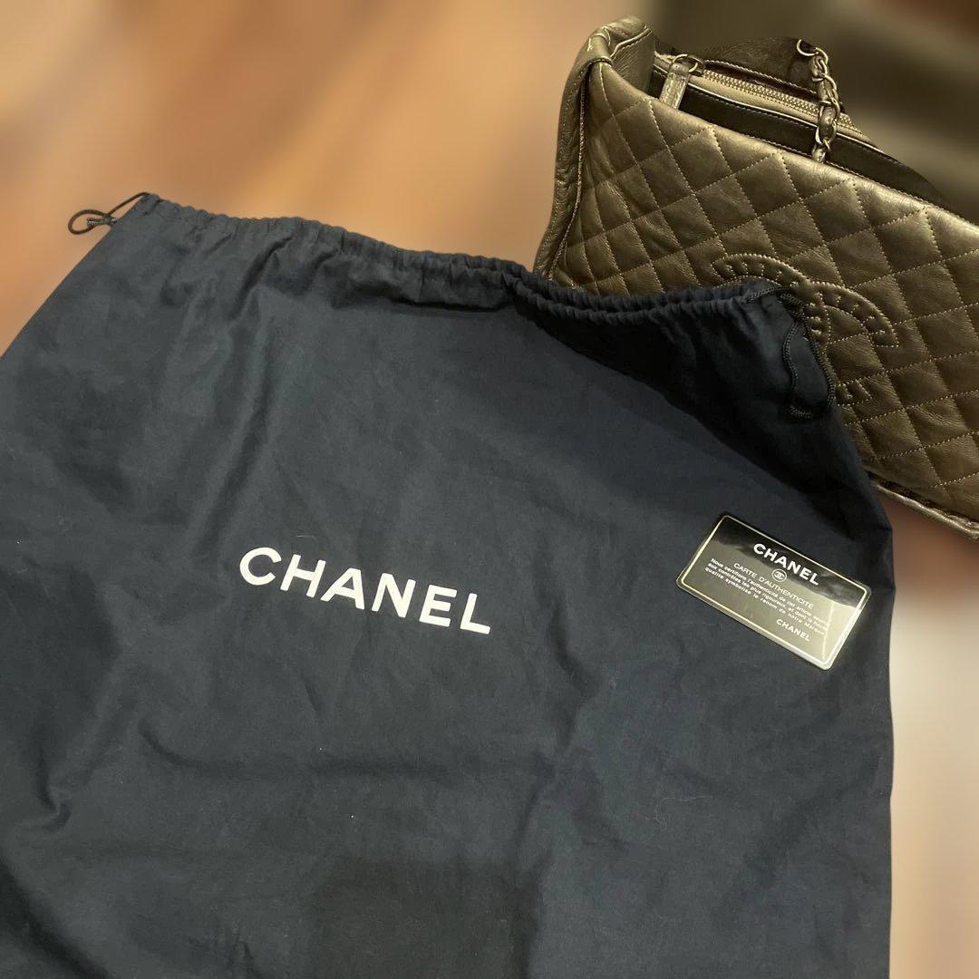 貴行 様CHANELシャネル マトラッセ チェーントートチェーンバッグ ブロンズ