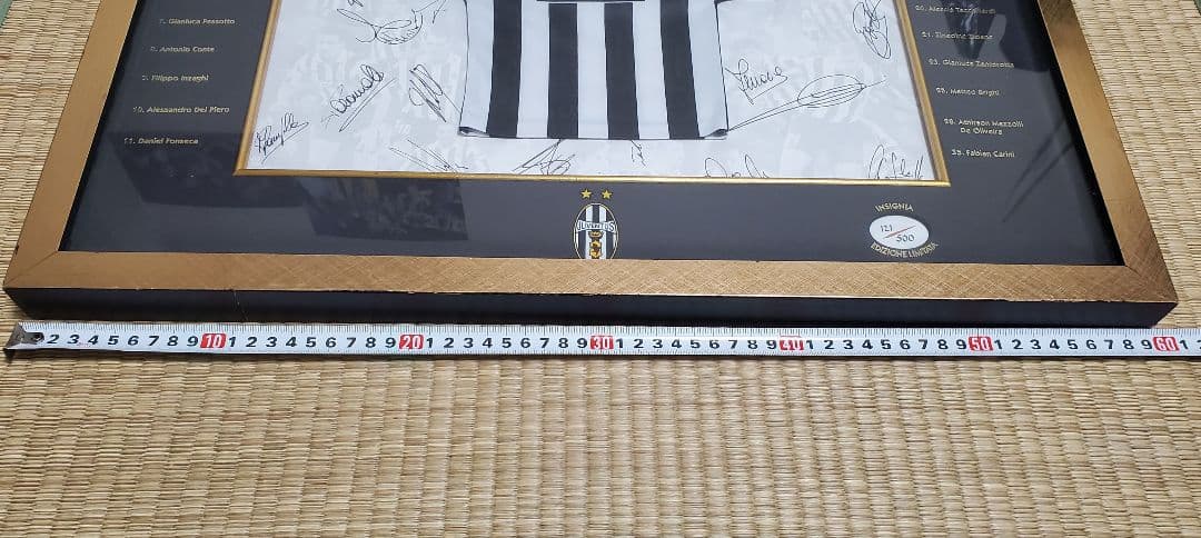 d*7様 500個限定 ユベントス 22名　サインユニホーム ジダン デルピエロ