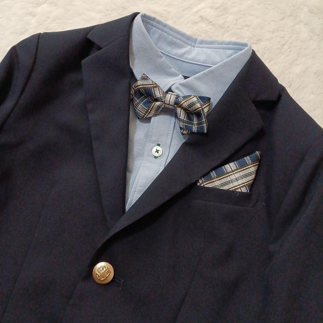 美品✨グリーンレーベルリラクシング　フォーマルスーツセット　金ボタン　ネイビー