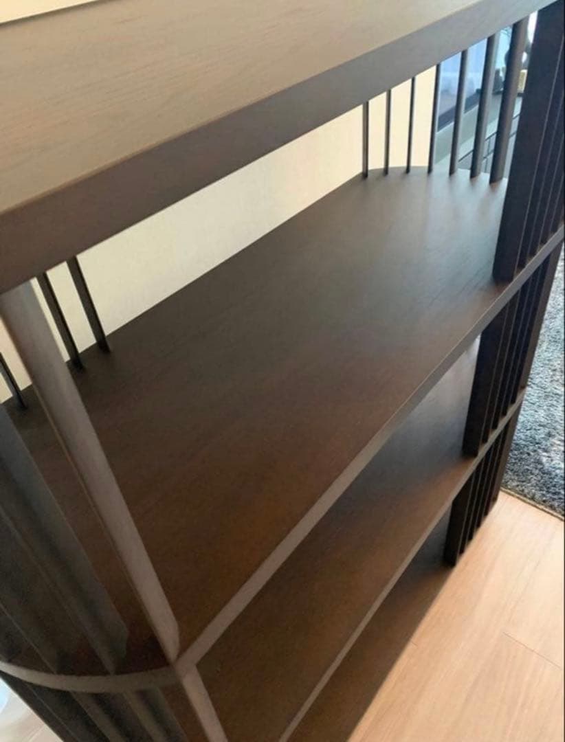 90万 新同 廃盤【arflex】CASTELLO シェルフ オーク 飾り棚