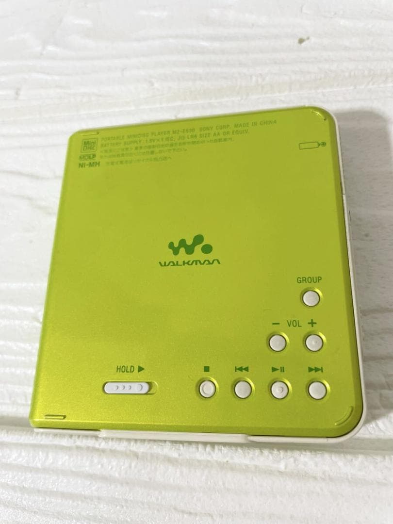 【現状品】MDウォークマン　MZ-E630 ★ MDプレーヤー ポータブル
