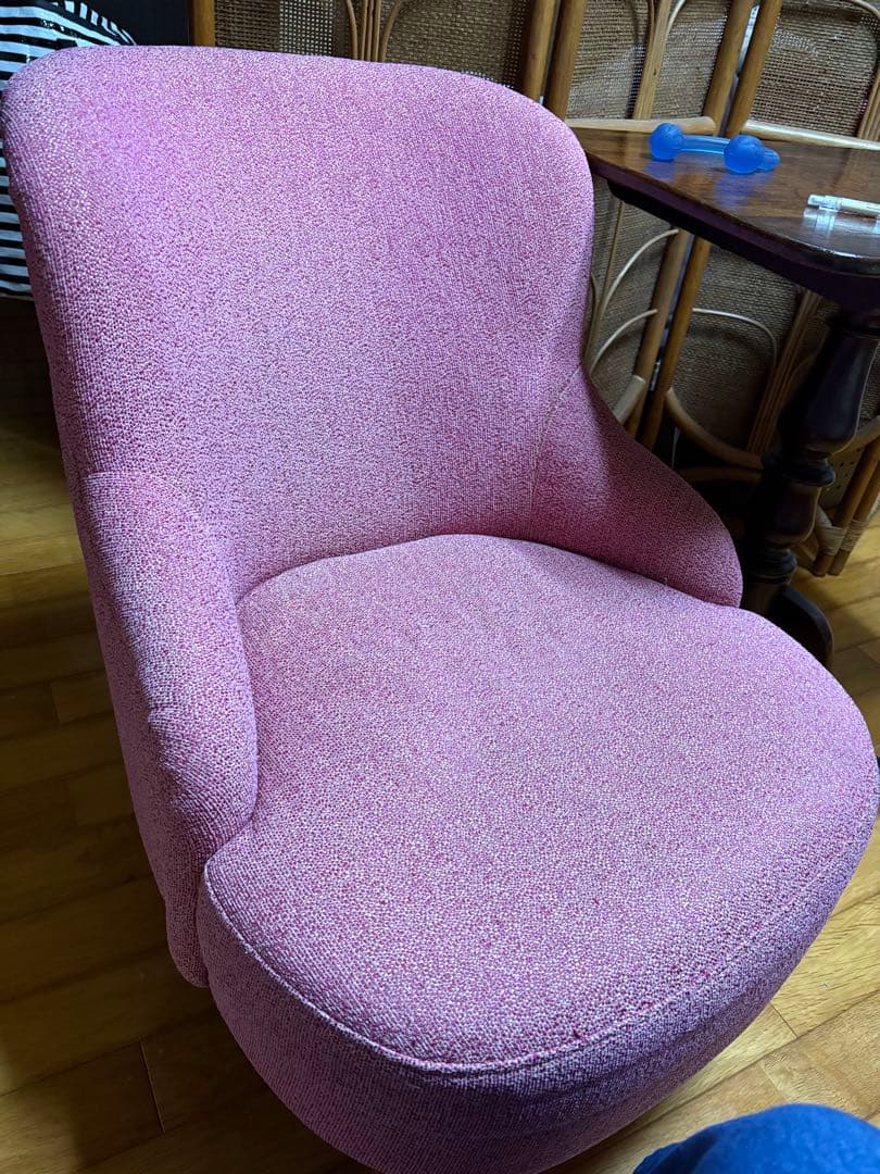 unico SOPHIE ピンク1人掛けソファ