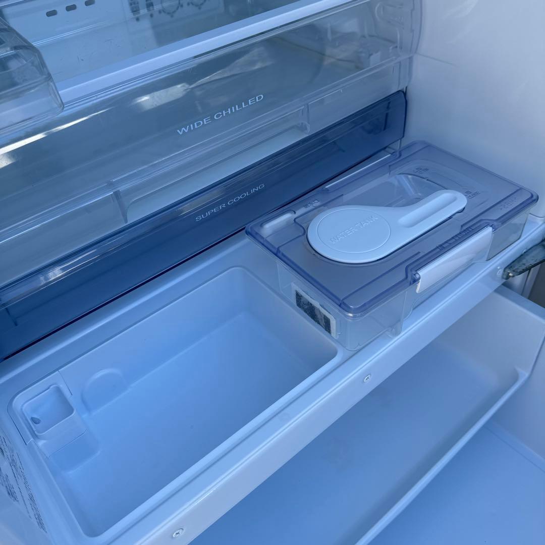 MITSUBISHI 2018年製 3ドア冷蔵庫330L 右開き パールホワイト