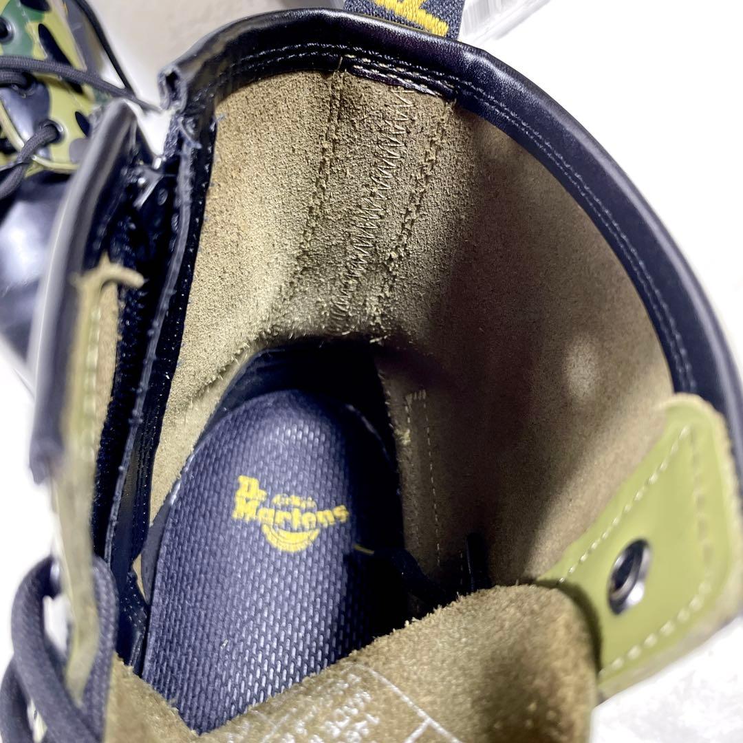 希少 ドクターマーチン × エイプ 60周年 8ホール ブー カモフラ 27cm