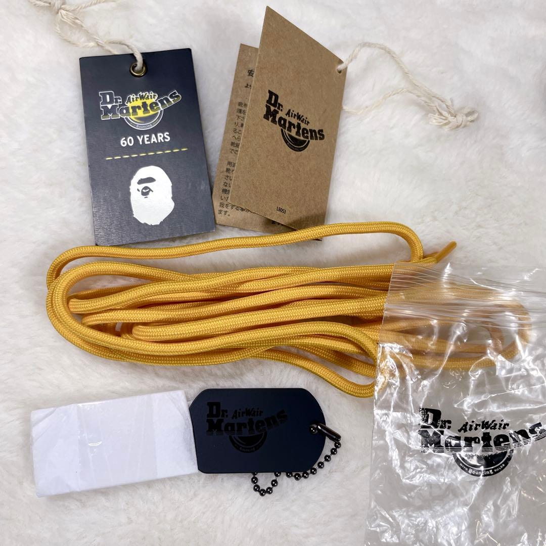 希少 ドクターマーチン × エイプ 60周年 8ホール ブー カモフラ 27cm