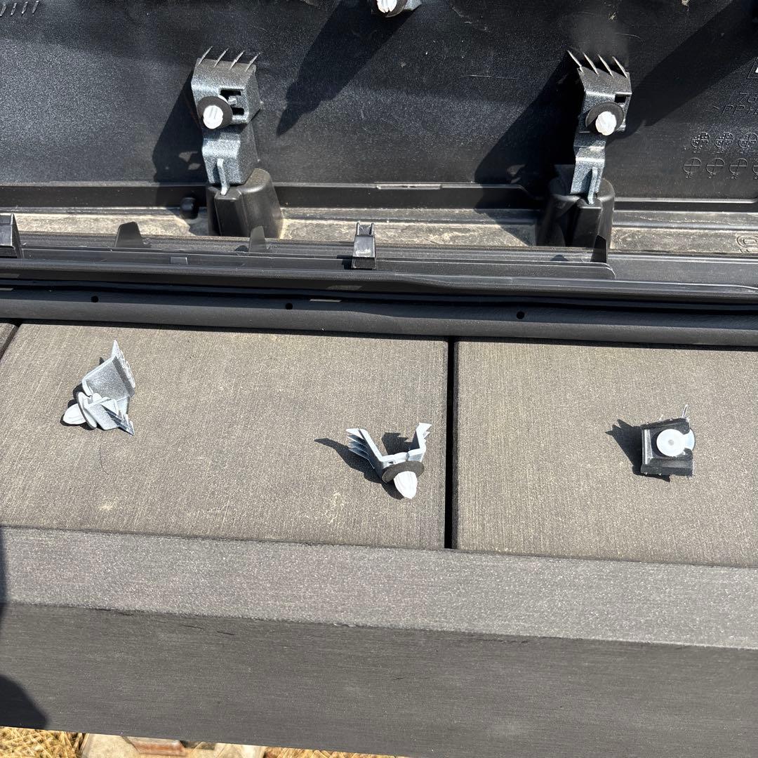 アルファード40 フロントマットガード左右 スライドマットガード左右(ジャンク)