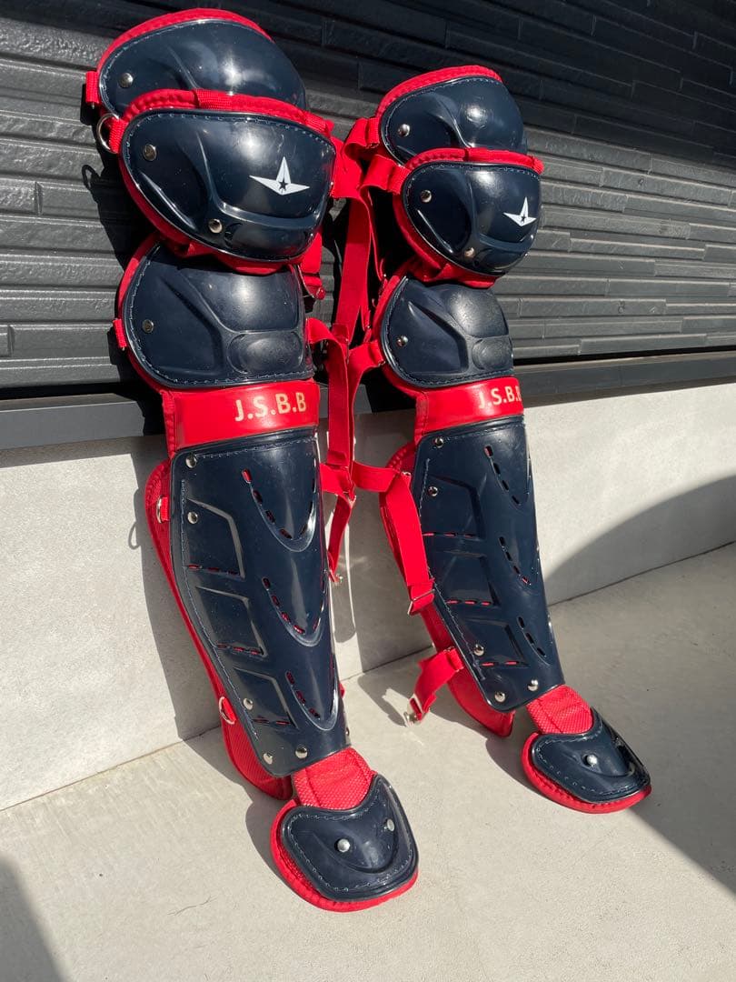 【美品】キャッチャー防具3点セット　オールスター