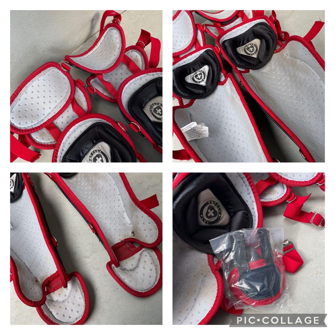 【美品】キャッチャー防具3点セット　オールスター