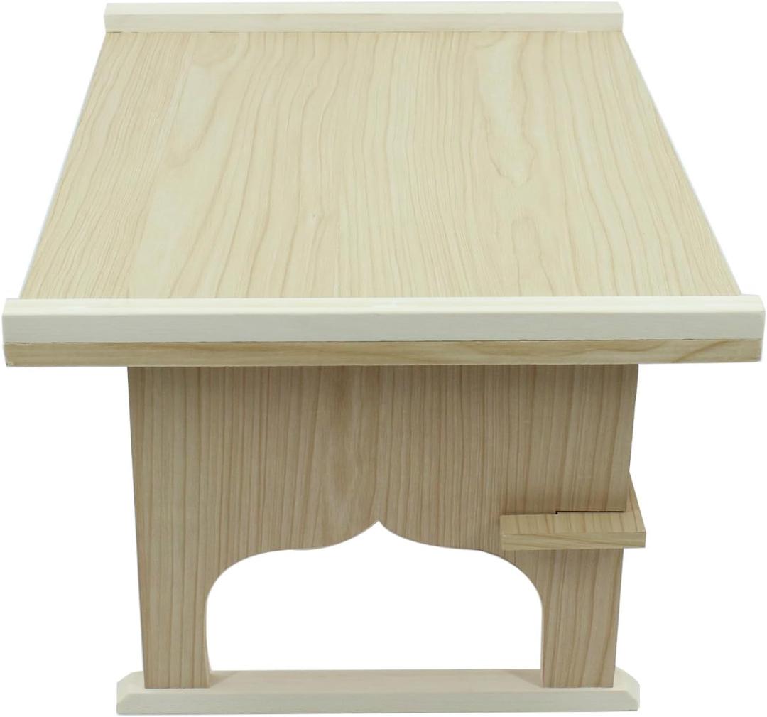 経机 桐調45cm 盆用 仏事 仏具 法事 法要 目安箱 神具 供養 お墓