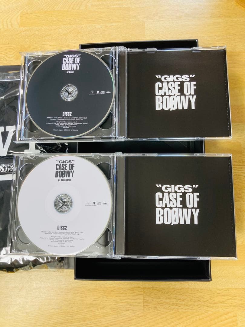 邦楽 LAST GIGS CASE OF BOOWY THE ORIGINAL CD