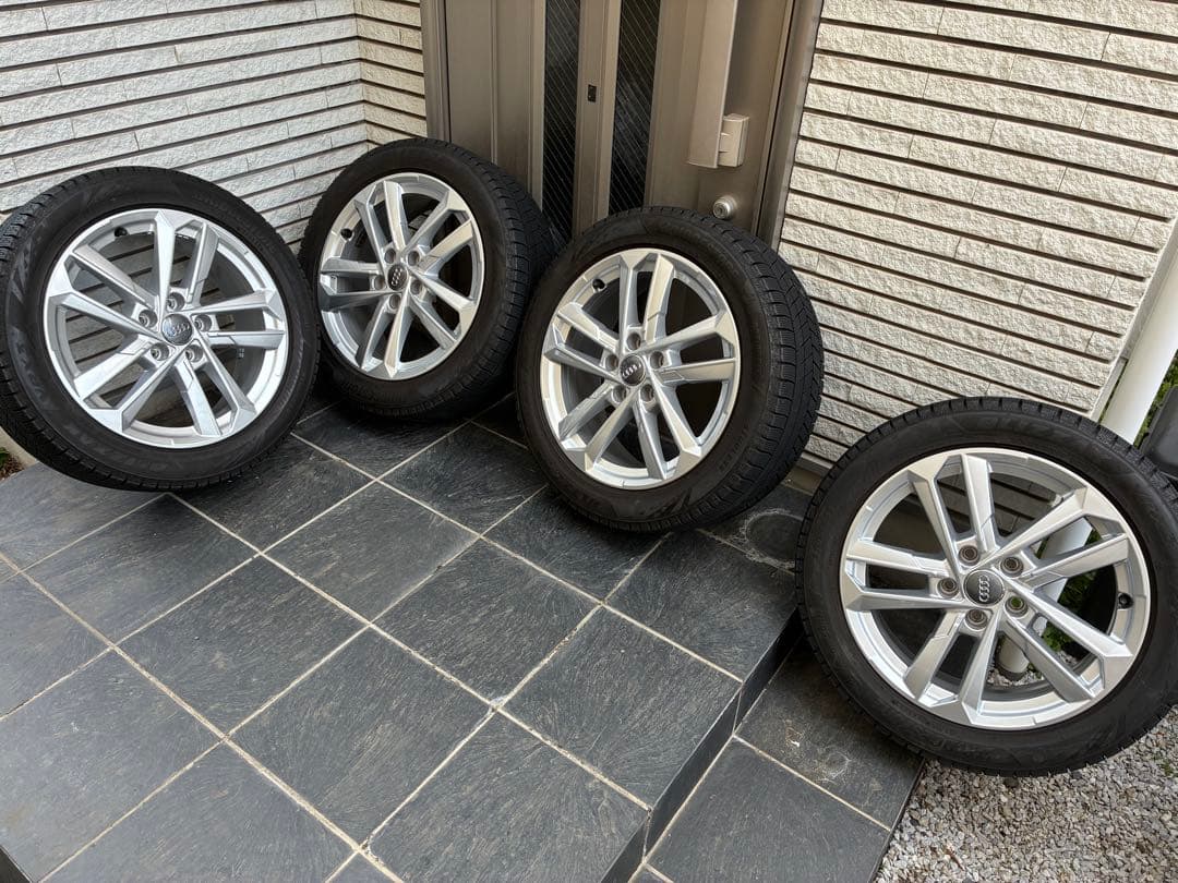 アウディA3純正17インチホイール 23年製ブリザックVRX3スタッドレス計4本