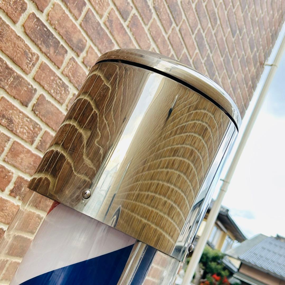 【動作ok】喜田アイディア サインポール 理容室 美容室 床屋 業務用