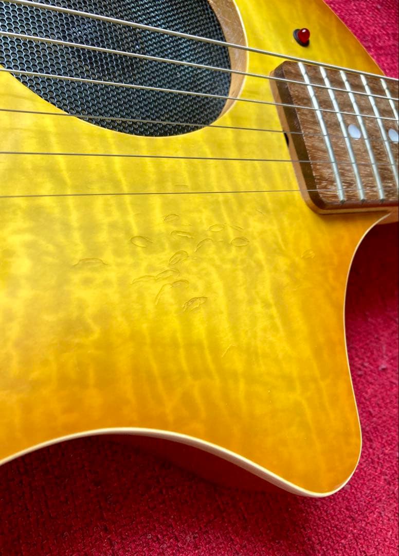 FERNANDES zo-3ギター イエロー虎目 gotohペグ