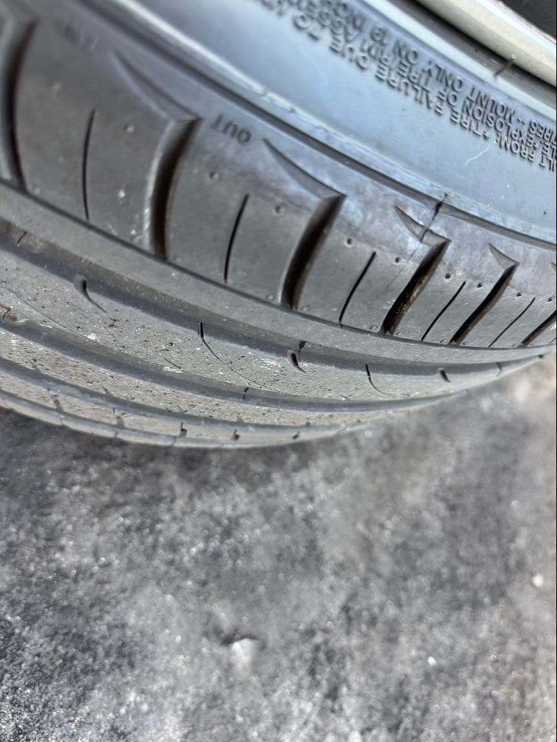 WORK グノーシスCVS 19インチ4本　pcd114.3 バラ売り可能です