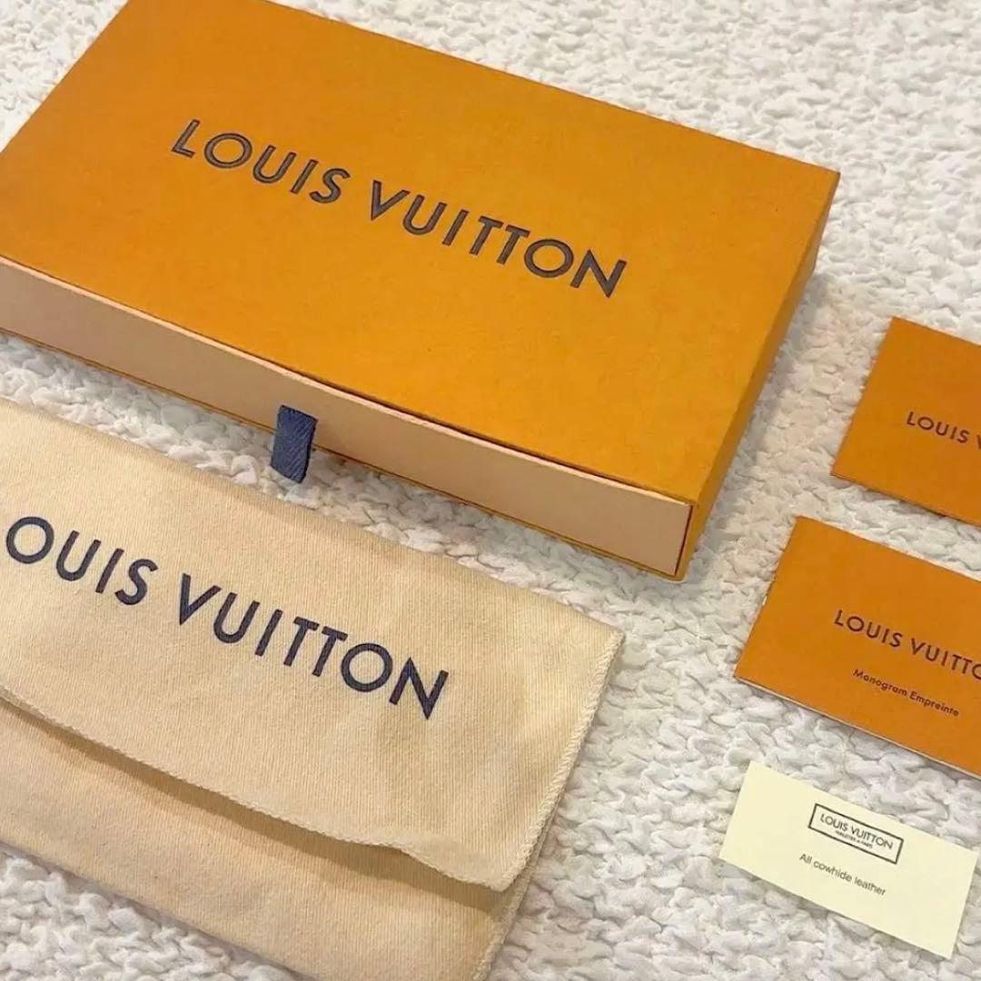 ヴィトン 長財布 モノグラム アンプラント ジッピーウォレット ブラック 黒