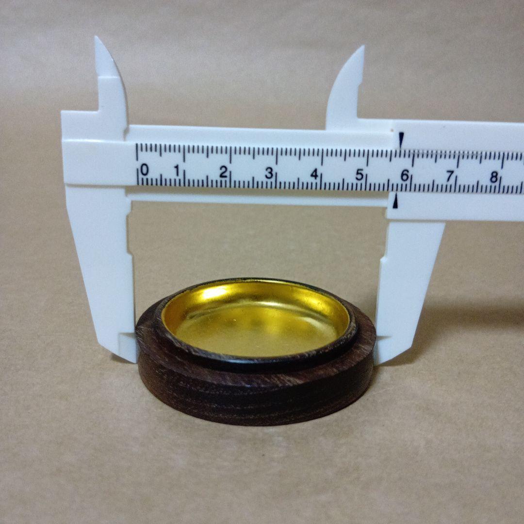 茶道具　桑彫傘香合