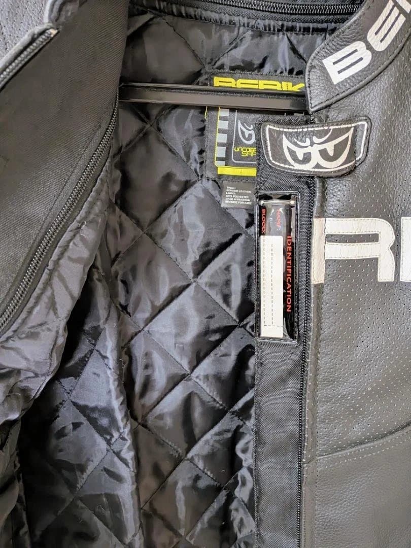 BERIK 2.0 レザージャケット ライディングジャケット メンズ サイズ52