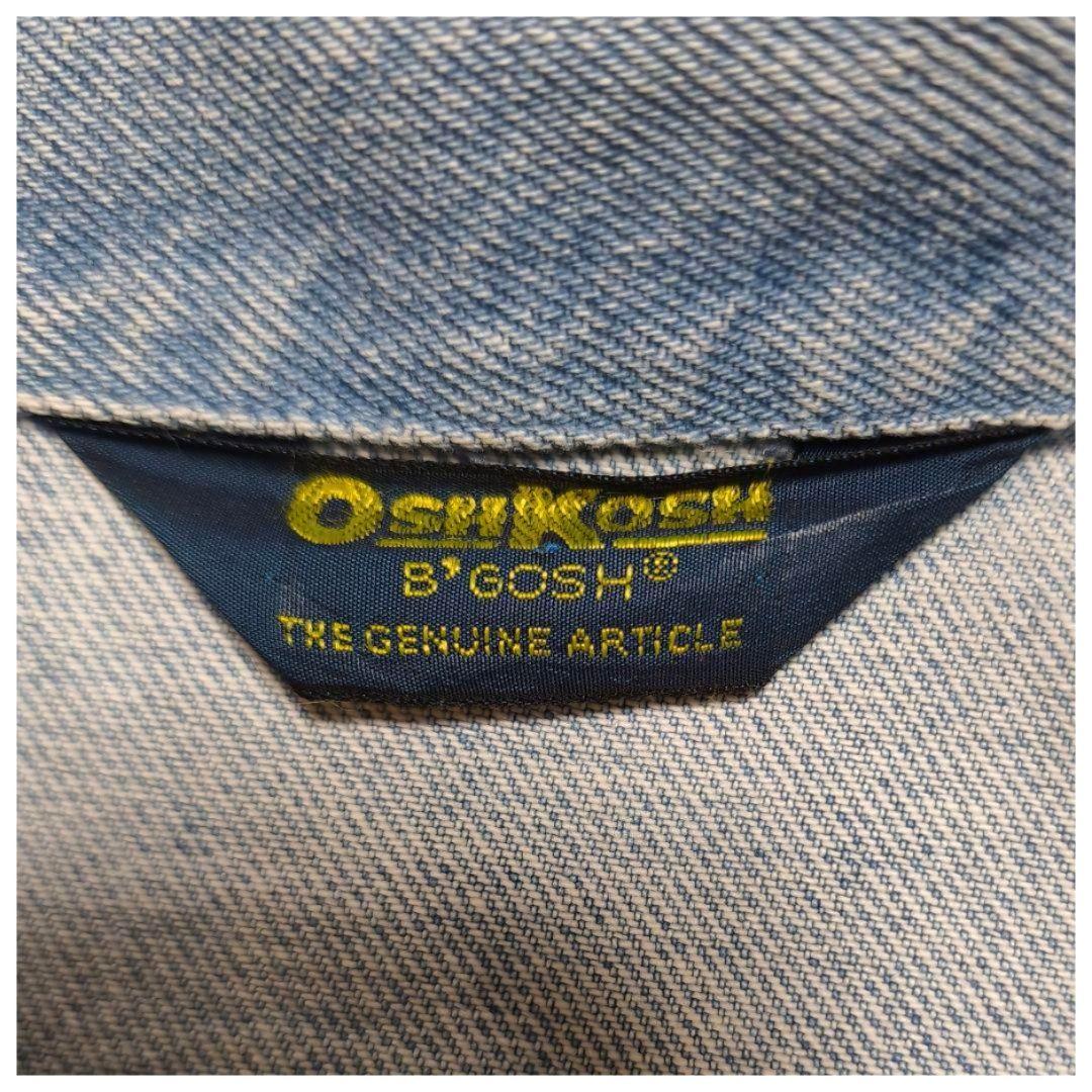 【USA製 90s】OshKosh B’gosh デニムカバーオール 3XL相当