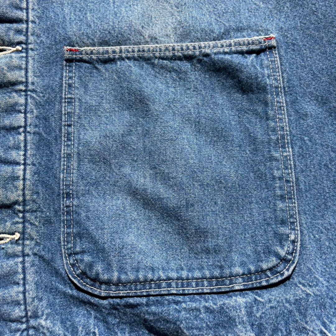 80s ヴィンテージ US製 BIGBEN ブランケット付 デニムカバーオール