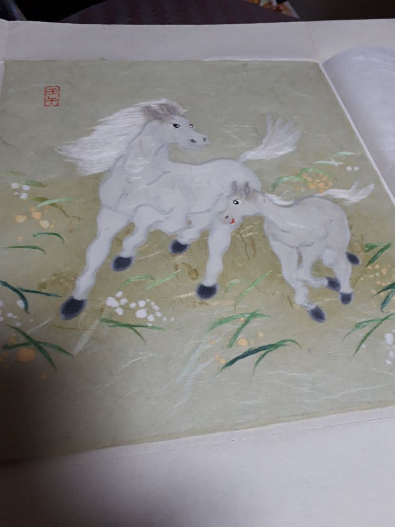 伝統工芸品　和紙色紙　十二支