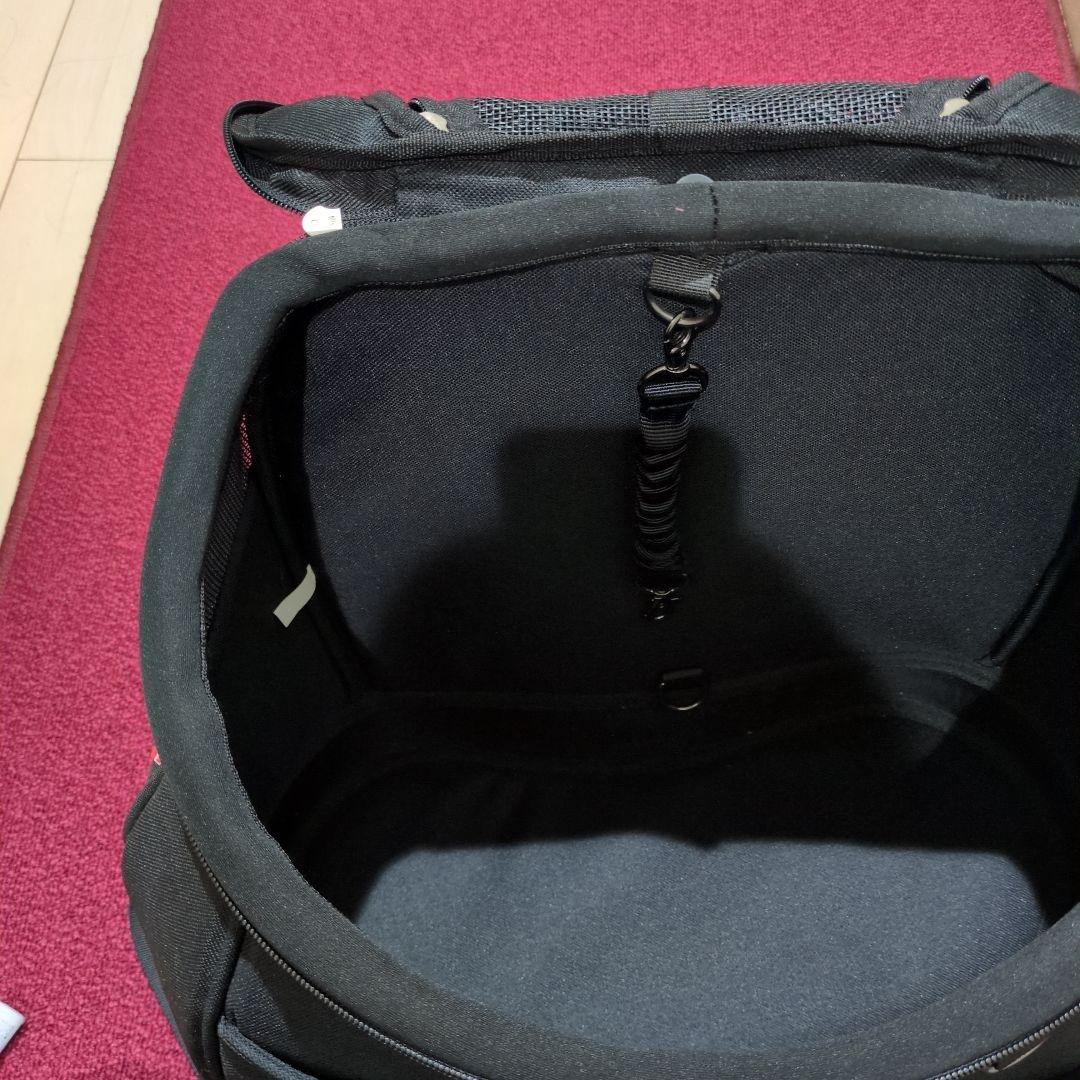 DOG DEPT ブラックキャリーバッグリュック