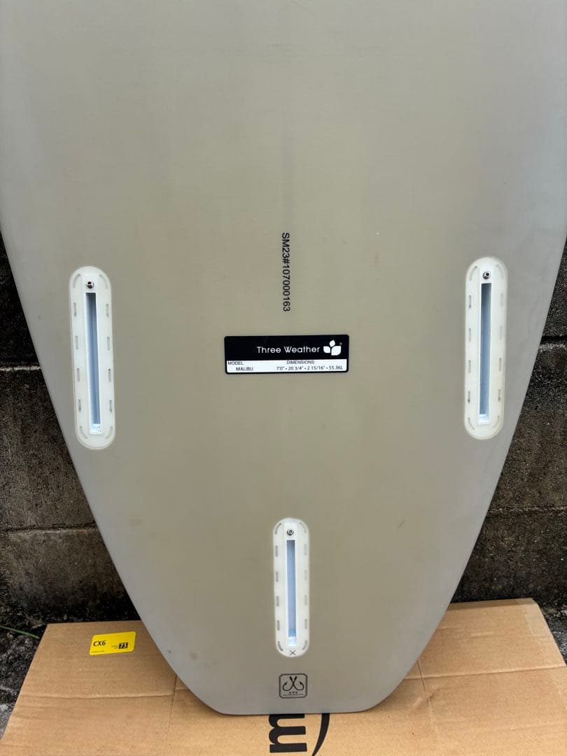 【ユッケ】スリーウェザーのマリブ　7.0