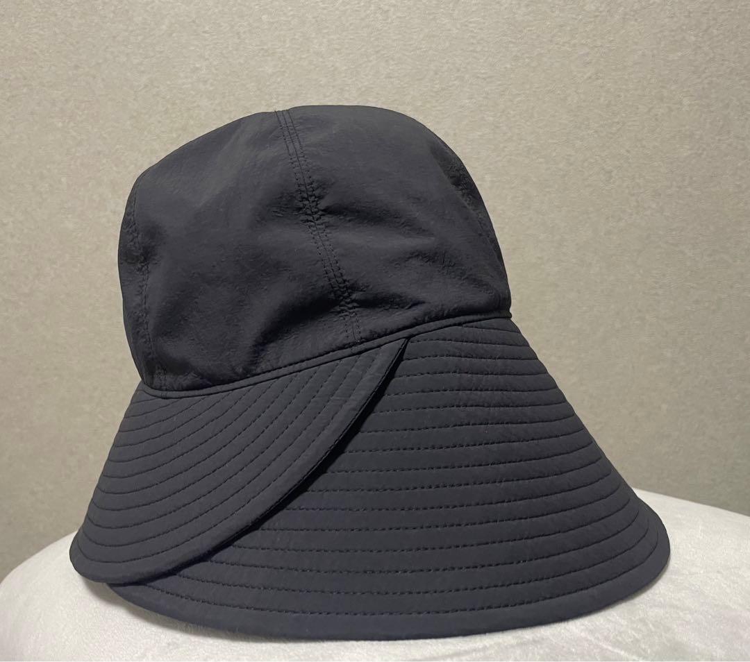 iris47 petal hat ブラック　美品