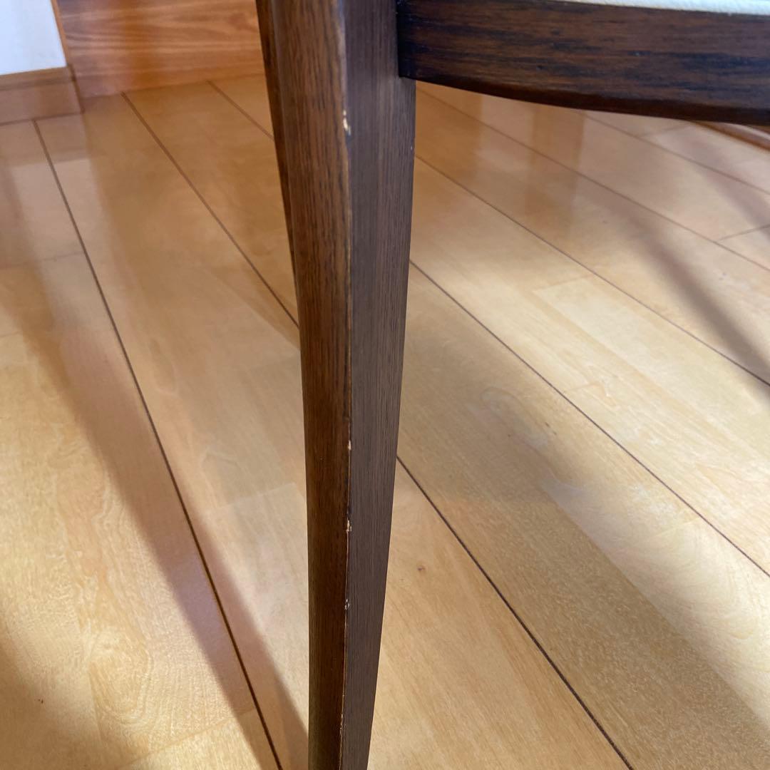 カリモク ダイニングチェアー肘付CT7320K325ブラウン色 美品