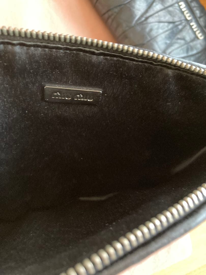 MIUMIUクラッチバックと三つ折り財布セット