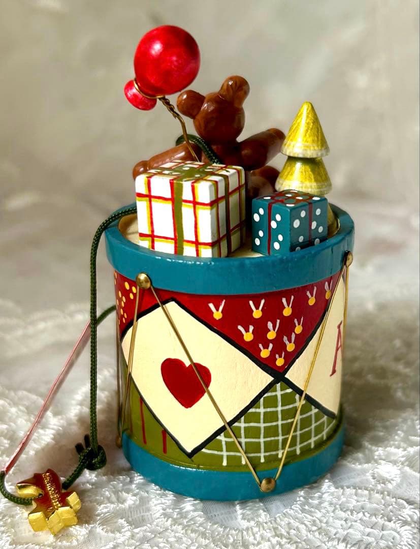 ケーテウォルファルト　ドイツ　クリスマスオーナメント　木製２個セット