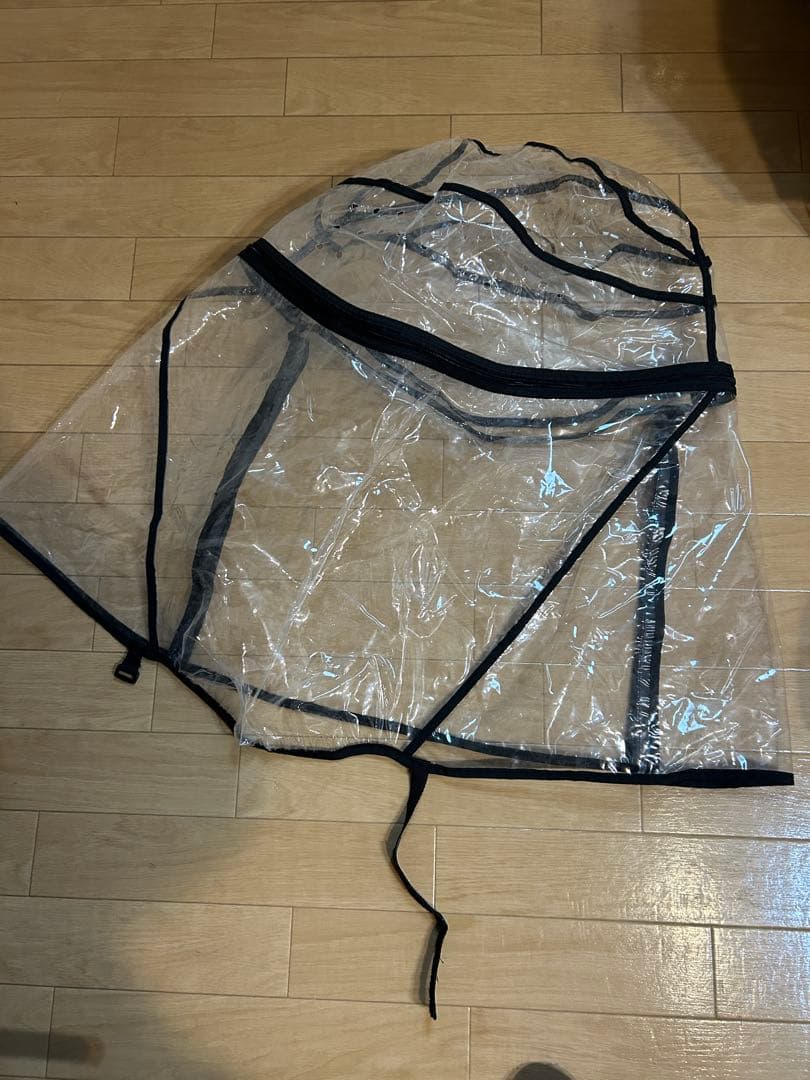 【3点セット】AIRBUGGY WIZ X ペットカート、レインカバー、マット